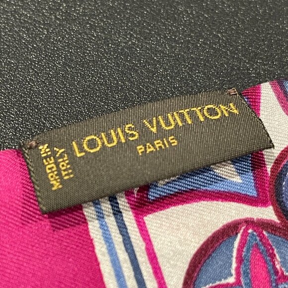 Louis Vuitton Silk Eugenia Bandeau Rose Pop (JB1358) - Picture 3 of 4